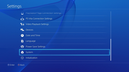 how to find ip address of playstation 4